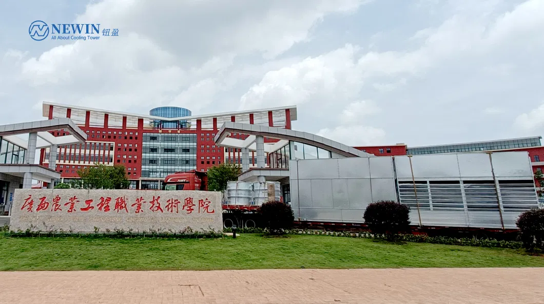 Mixed Flow Closed Circuit Cooling Tower for School Library with Capacity 1450kw